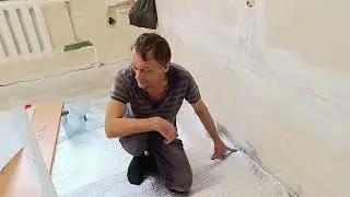 Уложили трубу тёплого пола. Получили бесплатные школьные подарки. Все ушли на больничный.