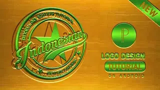 How to make a cool logo on Android - Pixellab Tutorial