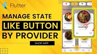 8- Manage State of LIKE Button ✅ | in SHOP APP 🛍