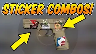 CS:GO - P250 Sand Dune Sticker Combinations!