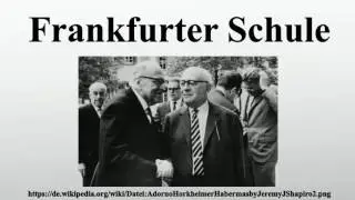 Frankfurter Schule