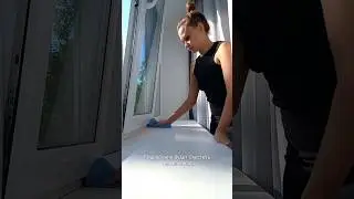 Подоконник будет блестеть👌