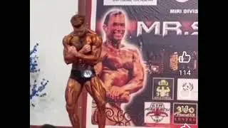 The amazing Mr Muscle man of Sibu