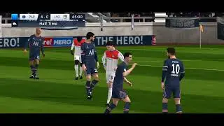 7-0 win by Paris saint Germain
