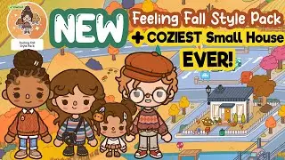 NEW Feeling Fall Style Pack + Aesthetic COZY SMALL Family House not FREE TOCA BOCA WORLD Home Ideas