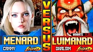 SF6 MenaRD (Cammy Vs Dhalsim) LuimanRD ▰ High Level