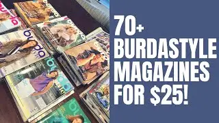 70+ Burda Magazines for $25!