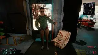 Cyberpunk 2077 - Air guitar goddess
