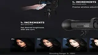 NEEWER 100W LED Video Light, 5600K Bowens Mount Continuous Lighting Kit with Stand, Softbox, CRI 97
