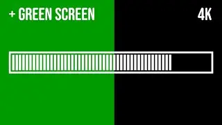 Loading Bar Effect 4K + Green Screen [FREE DOWNLOAD]