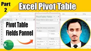 Excel Pivot Table field Panel |  complete pivot Table | Pivot Table tutorial