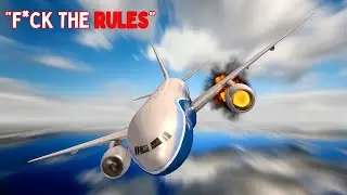 Plane Engine EXPLODES! Then The Pilot BREAKS Rules to Save 418 Lives 