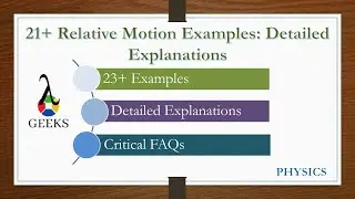 21+ Relative Motion Examples: Detailed Explanations