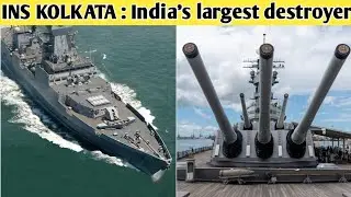 INS KOLKATA || largest destroyer of Indian Navy || #shorts.