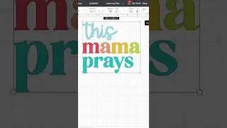 Learn Cricut Design Space Group & Attach | Fixing Jumbled Letters On The Mat
