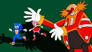 Sonic VS Crazy DOCTOR | Daily life of Sonic and Amy | Sonic the Hedgehog 2 Animation