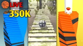 NEST TECHNICAL is live 🏀 Highest Score Stack Ball Gameplay 😲 #shorts #live #viral