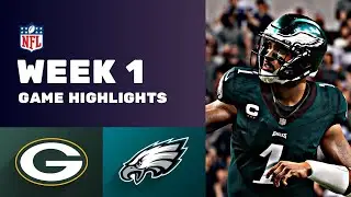Packers vs. Eagles Week 1 Game Highlights Jordan Love Jalen Hurts