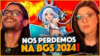 CAÍMOS EM OUTRO MUNDO NA BGS 2024! #genshinimpact #GenshinBGS2024