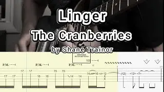 Linger - The Cranberries (Shane Trainor) Guitar solo TABS