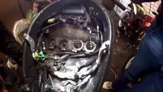 Ремонт и восстановление Yamaha R1 09 Часть 3