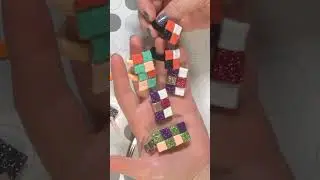 The secret of kanzashi made from squares 