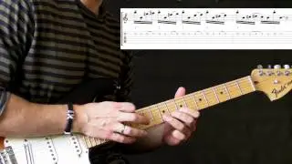 Tapping Major Scale Lick On 1 String  ala Satriani/Vai