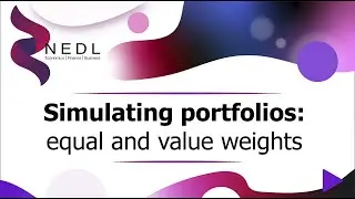 Simulating portfolios: equal, value, fixed, and drifting weights (Excel)