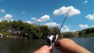 Первое полоскание катушки Zebco 202 Spincast Reel