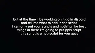 making a script hub