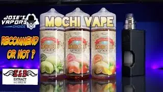 E&B FLAVORS | SWEET RICE CAKE | MOCHI VAPE | MANGO | GREEN TEA | STRAWBERRY | JOSE'S VAPORS CHOICE