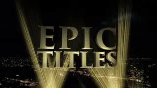 Film Studio Spotlights Opener - After Effects Template