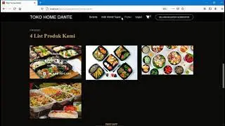 Source Code - Toko Online Catering berbasis Website || multi seller php native