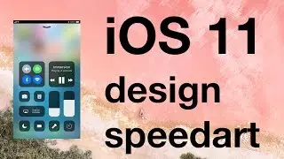 iOS 11 Design Speedart - Adobe Experience Design