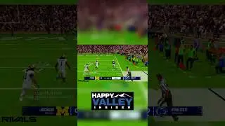 Here’s what it is like to score with #PennState RB Nick Singleton in EA SPORTS #CollegeFootball 25