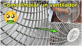 Como limpiar un ventilador LASKO
