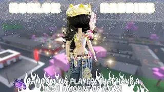 ROBLOX BADDIES ✰ Randoming Players That Have HIGH SLAYS!💅🏼