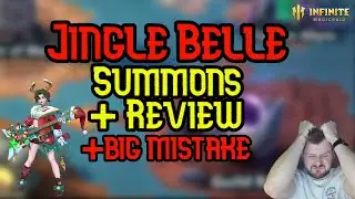 Jingle Belle Summons And Review + HUGE Mistake - Infinite Magicraid