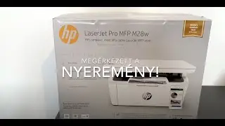 Nyerd meg a HP Laserjet Pro MFP M28W nyomtatót! #nyomtató #toner #kellékanyag #patron