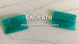 Easy ATR measurements of fibers