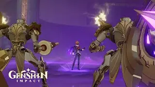 Tartaglia Challenges the Court of Justice | Archon Quest Chapter 4 - Act 2 | Genshin Impact Cutscene