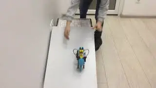 Lego Spike Prime bicyclist