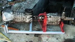 ГАЗЕЛЬ с двигателем ВАЗ 8часть (соединение двух КПП).