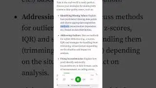 10 Data Analyst Interview Questions You Should Be Ready to Answer #shorts #Ai #tech #techjob #ai