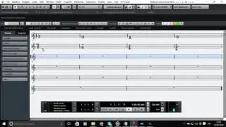 Quick and easy way to write chords and melody score on Cubase