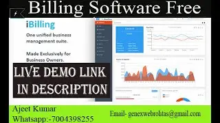 ibilling software lifetime free with license key