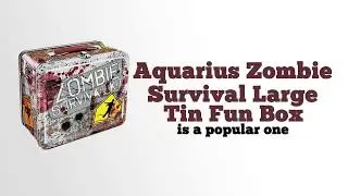Aquarius Zombie Survival Kit Tin
