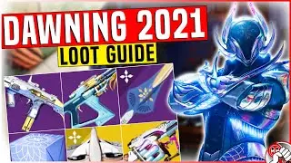 Destiny 2 - Dawning 2021 Loot Guide! How to Get Weapons? God Rolls and More!