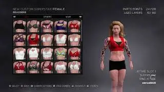 WWE 2K17 KIZ KARAKTER NASIL YAPILIR?