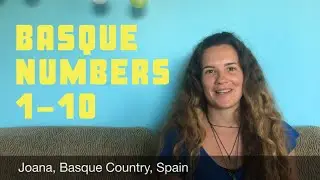 Basque numbers 1-10
